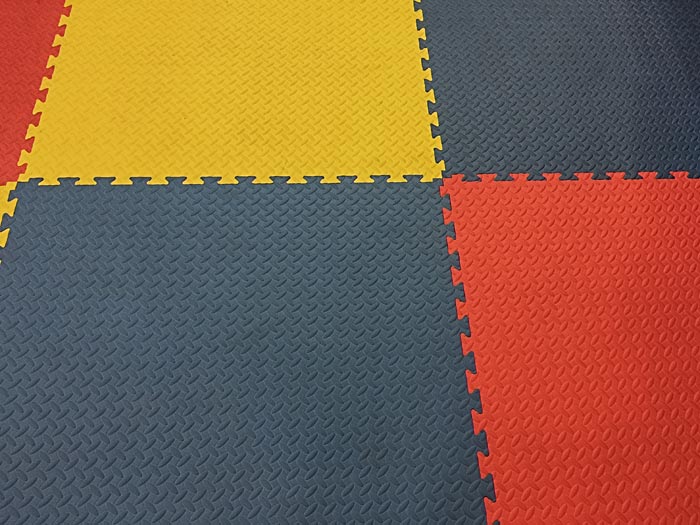 Rubber mat pieces
