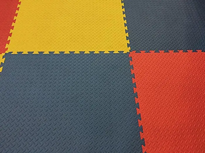 Rubber mat pieces