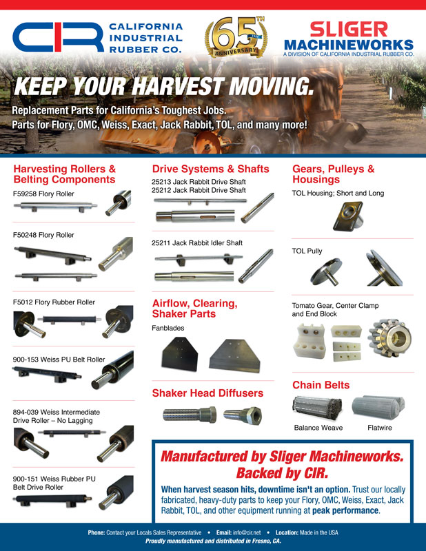 Harvester season flyer